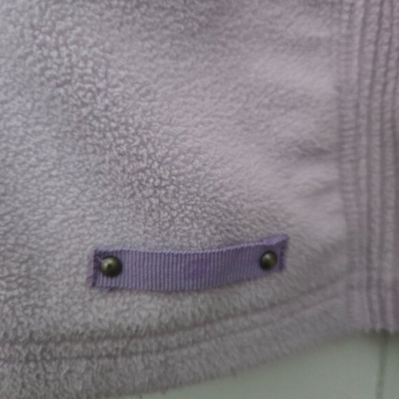 Pink Large Plus Cotton Ginny Fleece Vest (26" PTP) - Picture 6 of 8